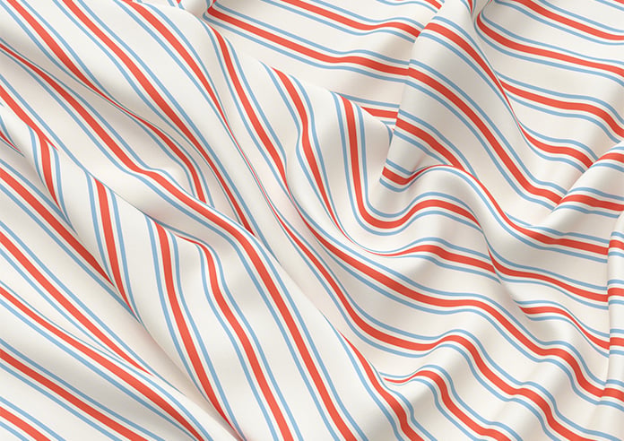 The British Stripe Co. Mary, Brighton No.1 - Twist&Fit Roman Blind - Image 4
